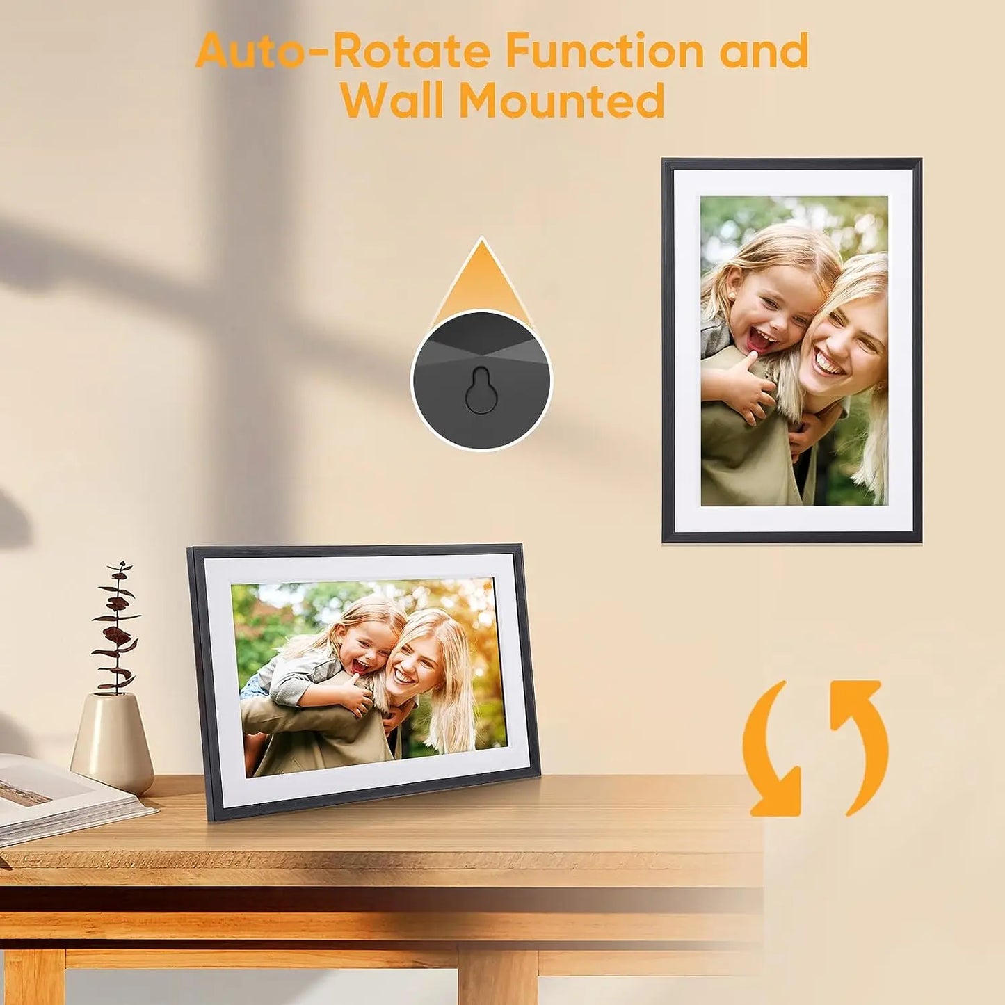 Frameo Digital Picture Frame 10.1 Inch 32GB Smart WiFi