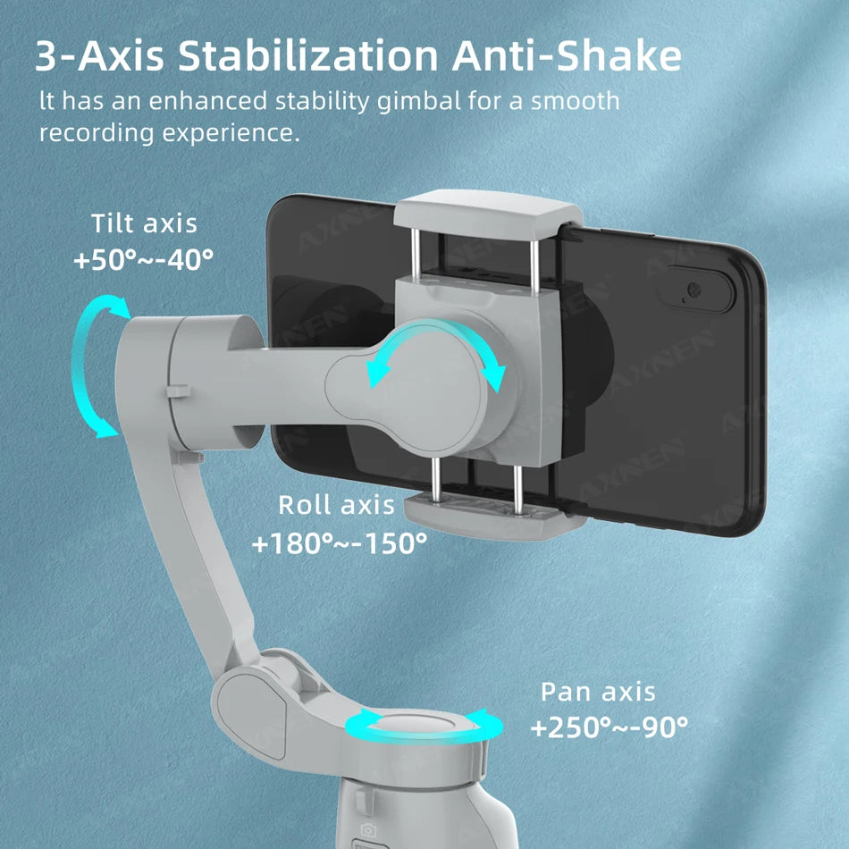 HQ5 3-Axis Handheld Gimbal Stabilizer